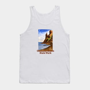 Chimney Bluffs State Park, New York Tank Top